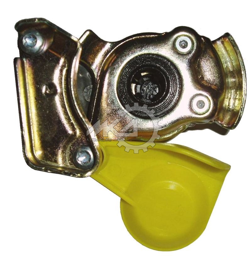 Головка ПАЛМ (WABCO) (М16*1,5) желтая с клапаном